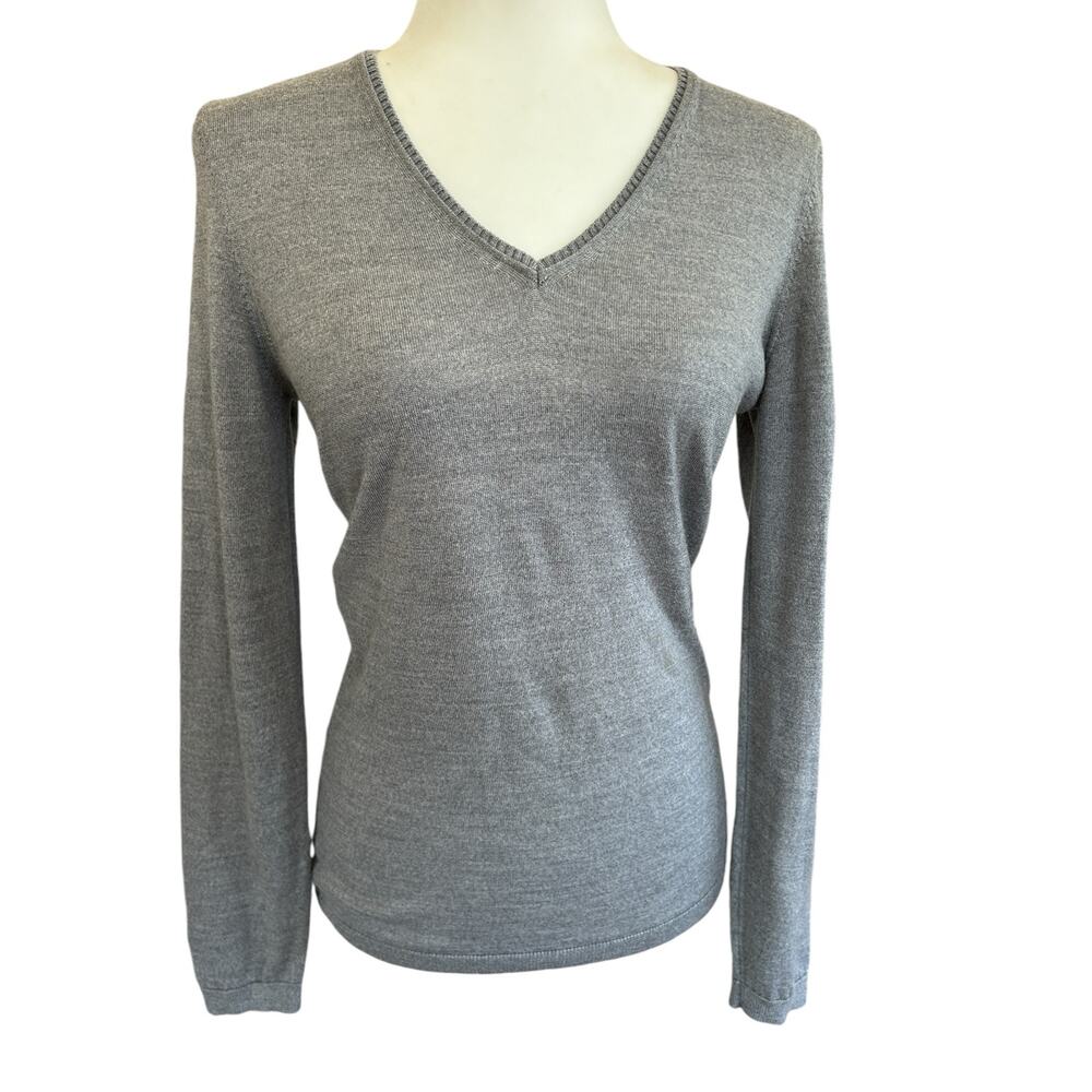 Enzo Mantovani Sweater Womens Medium 100% Merino Wool Italian Heritage Cabincore